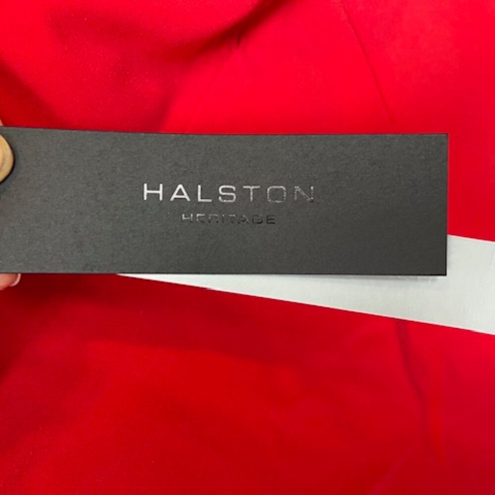 Halston V-Neck Cape Dress – new with tags. - Picture 5 of 8